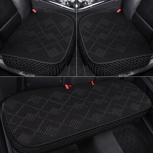 无靠背汽车坐垫四季通用冰丝三件套单片座套正主副驾驶位室全包围