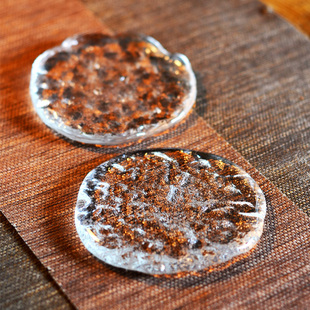 功夫茶具杯托杯垫耐热玻璃加厚大号茶托隔热垫紫砂壶壶承创意家用