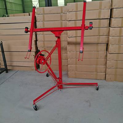 现货石膏板天花板举升机升降机托架木工吊顶手摇支架ce认证