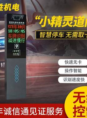 厂家销售IST小精灵高清300w车牌识别系统商场小区识别一体机