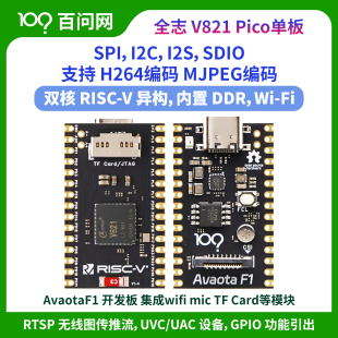 韦东山全志V821Pico单板Avaota最小系统核心开发板MIPI彩色摄像头