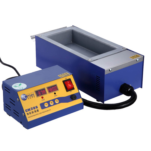 创美威 CM206纯钛分体式炉1000w 200*100*45锡炉芯锡锅 熔锡炉