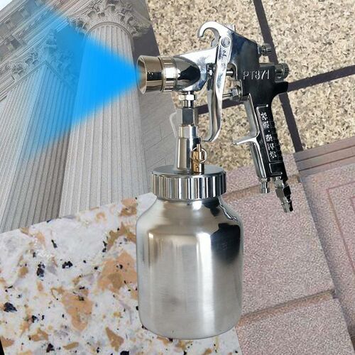 1升水包水多彩漆喷枪实验室打样大理石漆水包沙石感油漆喷抢外墙