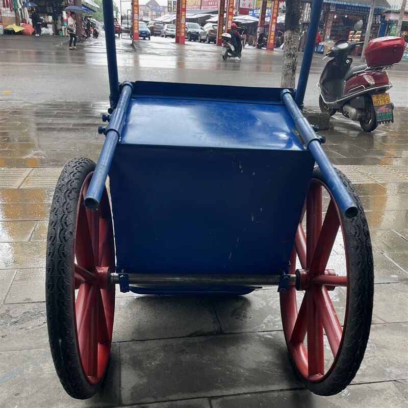 加厚工程劳动车手推车灰斗车用车泥车搬运斗车斗车建筑两轮工地