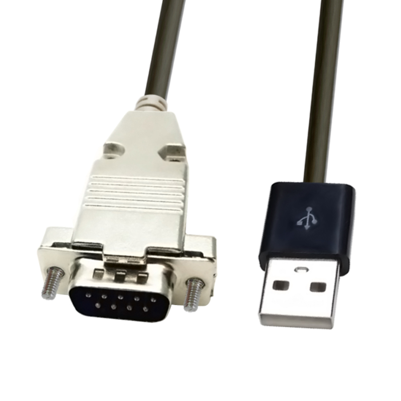 串口转UB键盘协议转换线 R22转HID设备 即插即用直视通数据线