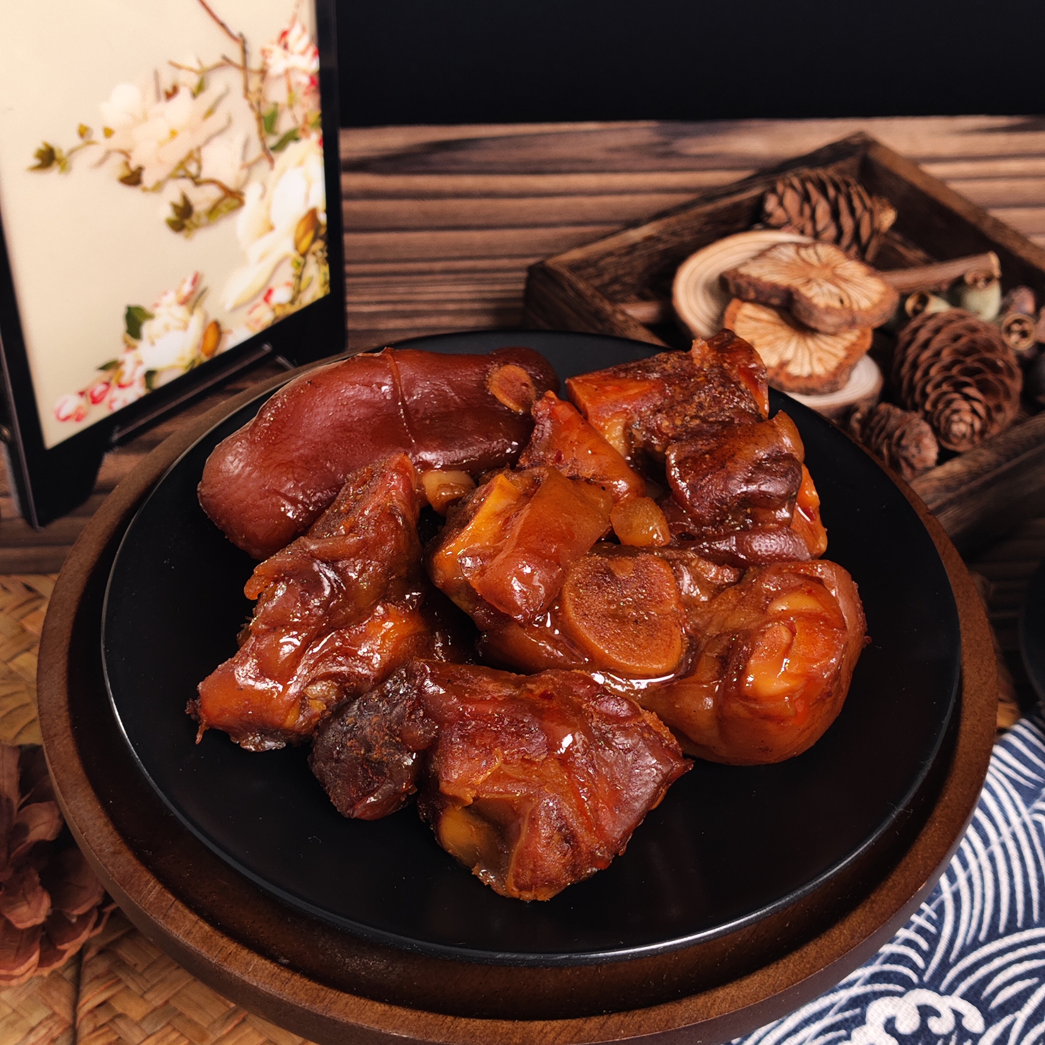 佰利旺卤猪蹄开袋即食猪脚卤味猪肘子休闲零食小吃解馋追剧零食品