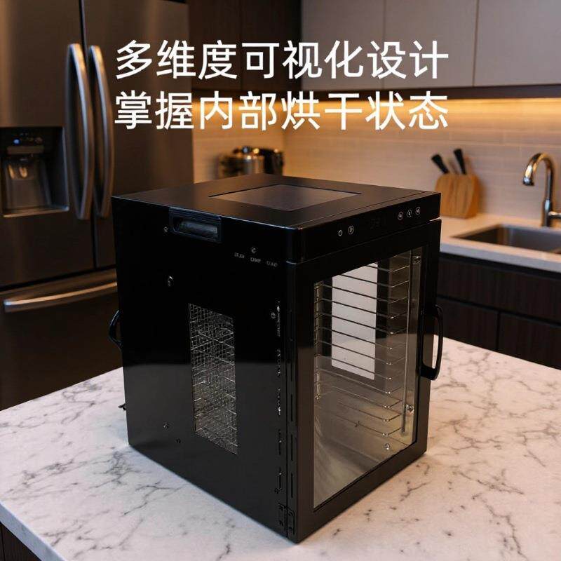 家用烘干机宠物零食脱水机触屏款竹笋干果商用药材肉蔬果跨境智能