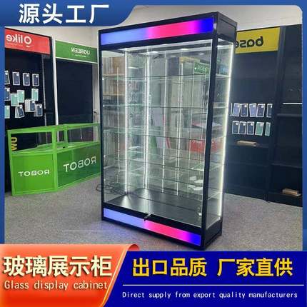 展示柜玻璃柜子样品展柜玻璃展示柜产品展示柜红酒多功能珠宝柜