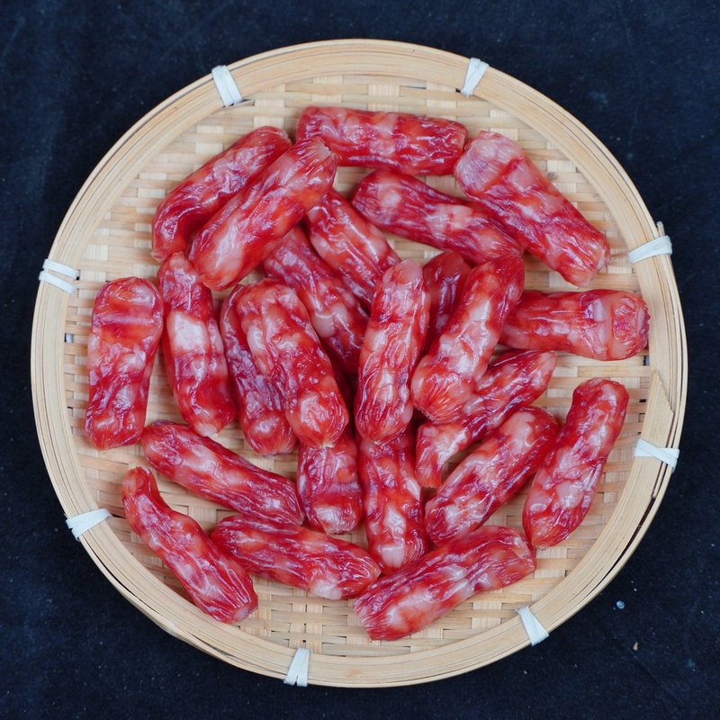 金泉腊味广味猪肉珠粒香甜冬菇香味腊肠湛江特产广式煲仔饭香肠