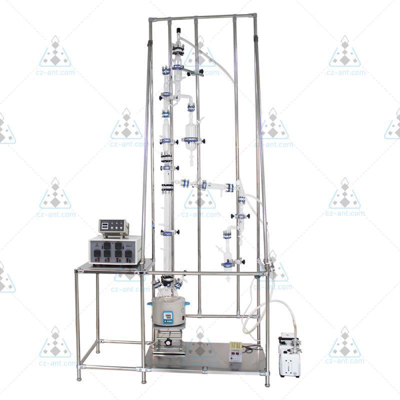石英玻璃精馏装置/实验室小试精馏装置/去离子精馏装置