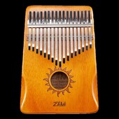 zani拇指琴17音卡林巴琴桃花芯手指钢琴小众乐器五指琴实木21音