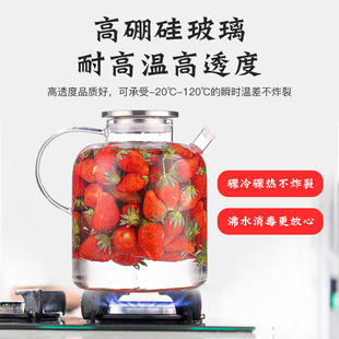 耐热泡酒玻璃瓶酿酒罐子专用酒坛酒瓶空瓶青梅果酒米酒壶容器密封