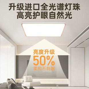 支持鸿蒙智联吸顶灯华小艺为hilink智能全光谱护眼防眩光简约灯具