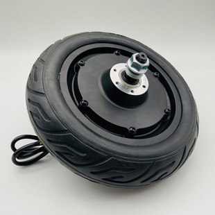 10寸电机碟刹轮毂电机滑板车改装套件48V800W轮毂电机10*2.7-6.5
