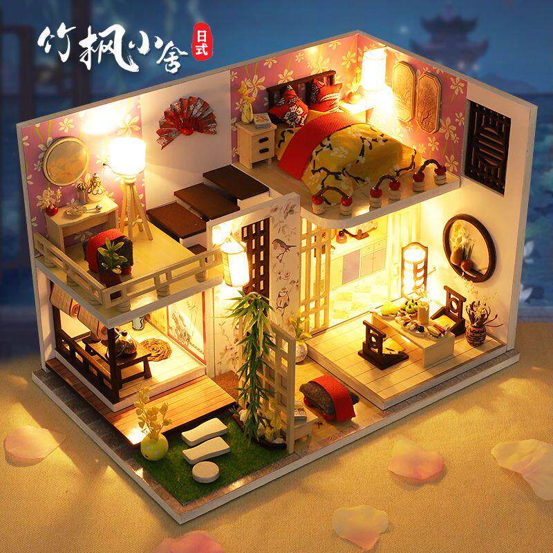 diy小屋日式阁楼手工制作