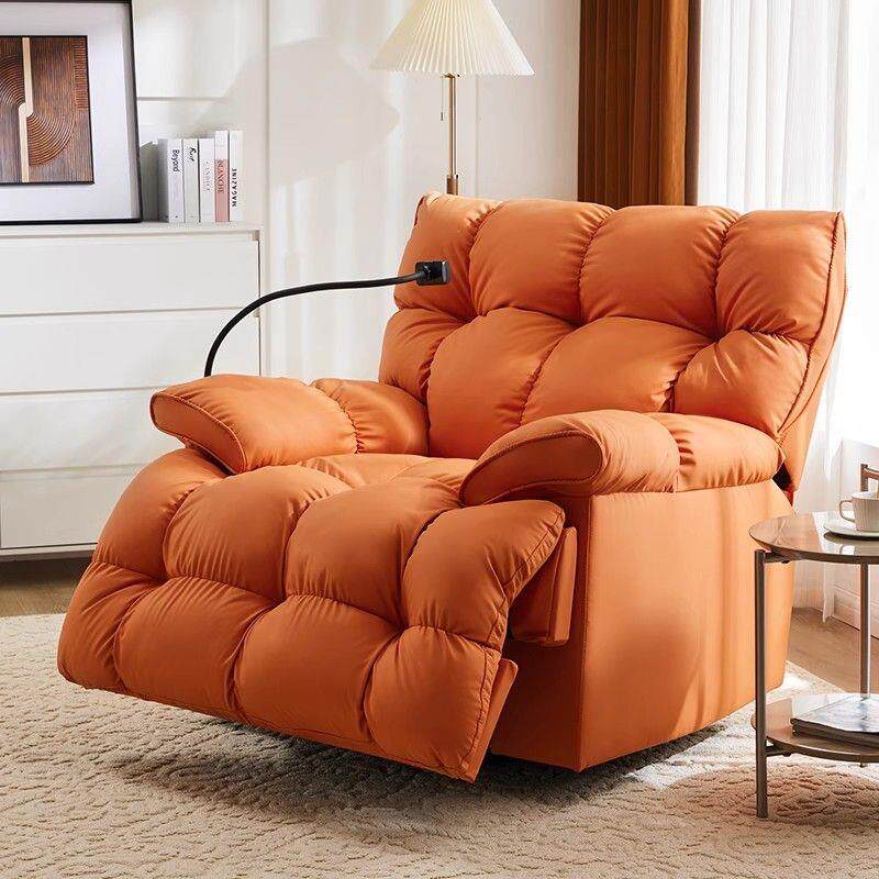 智能太空多功能舱沙发床懒人客厅阳台电动可睡可躺单人电脑沙发椅