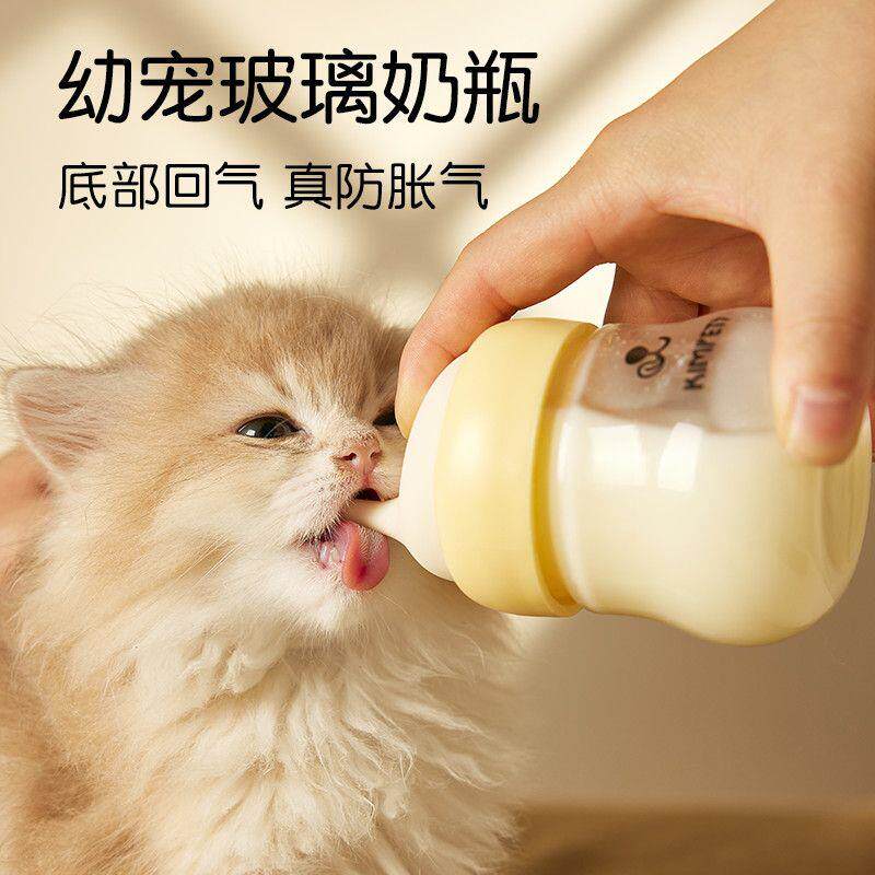 宠物奶瓶玻璃婴儿喝奶器幼