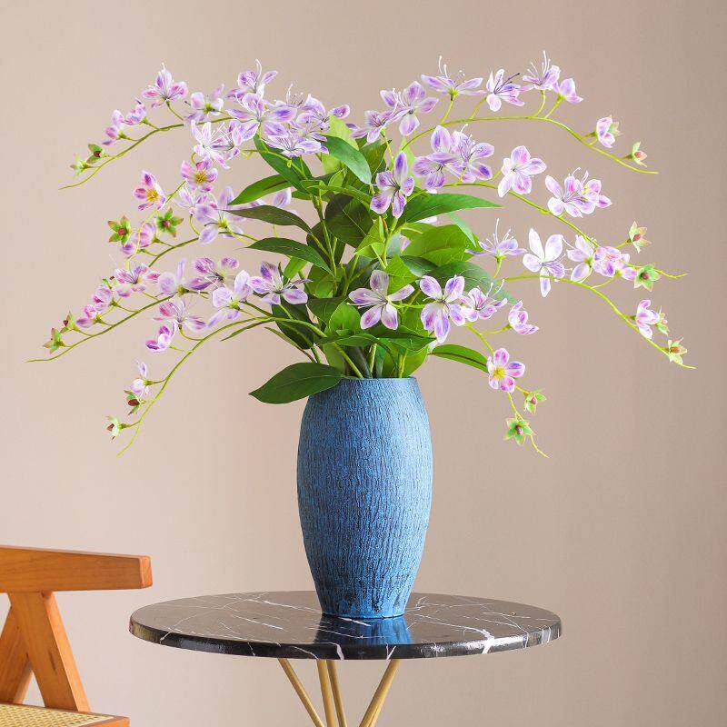 轻奢仿真花垂丝茉莉假花客