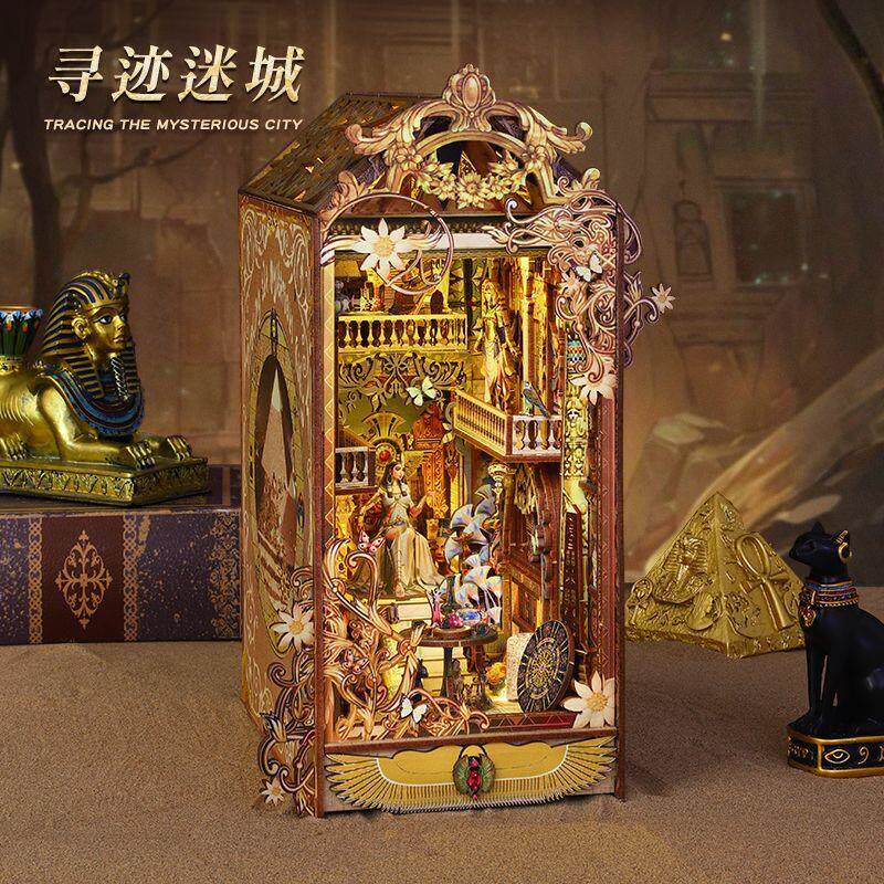 新品欧式庭院diy手工书立3