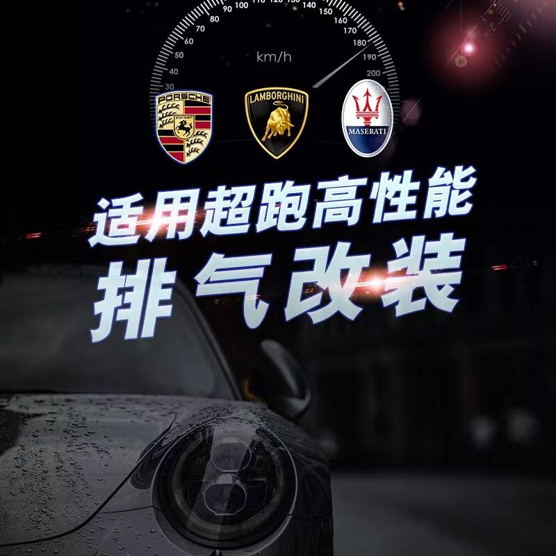 保时捷Macan/987卡宴,玛莎拉蒂总裁兰博基尼PL560,盖拉多阀门排气