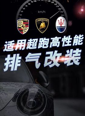 保时捷Macan/987卡宴,玛莎拉蒂总裁兰博基尼PL560,盖拉多阀门排气