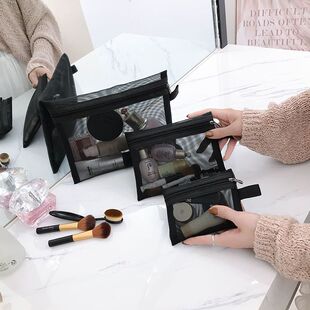 化妆包小号随身迷你便携口红包化妆刷眉笔收纳小包洗漱化妆包