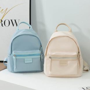 日系校园小书包女百搭学生时尚旅行大小号双肩包上班通勤妈咪背包