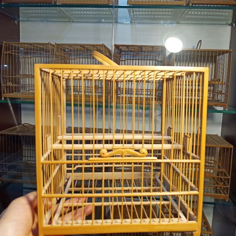 绣眼鸟笼南京老师傅制作榫
