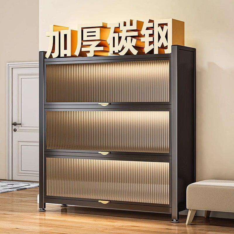 加粗加厚钢制鞋柜家用入户