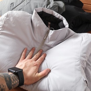 秋冬男士 线下3000 保暖轻盈防风防水立领棉衣外套 商务系列 鸟款