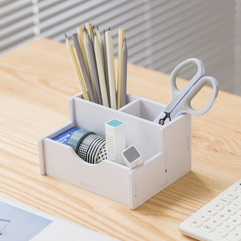 康沃兹赠送实用小收纳盒创意文件架多层加厚大容量A4纸收纳架办公