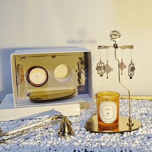 徽森2024龙年时来运转系列新年礼物托盘走马灯香薰蜡烛礼盒套装