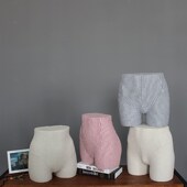 模下半身展示架裤 展示短裤 台模特道具 模内裤 庆丰布艺臀模包布裤