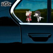 锦木千束井之上泷奈石蒜莉可丽丝反光汽车贴纸车门车身贴后玻璃贴