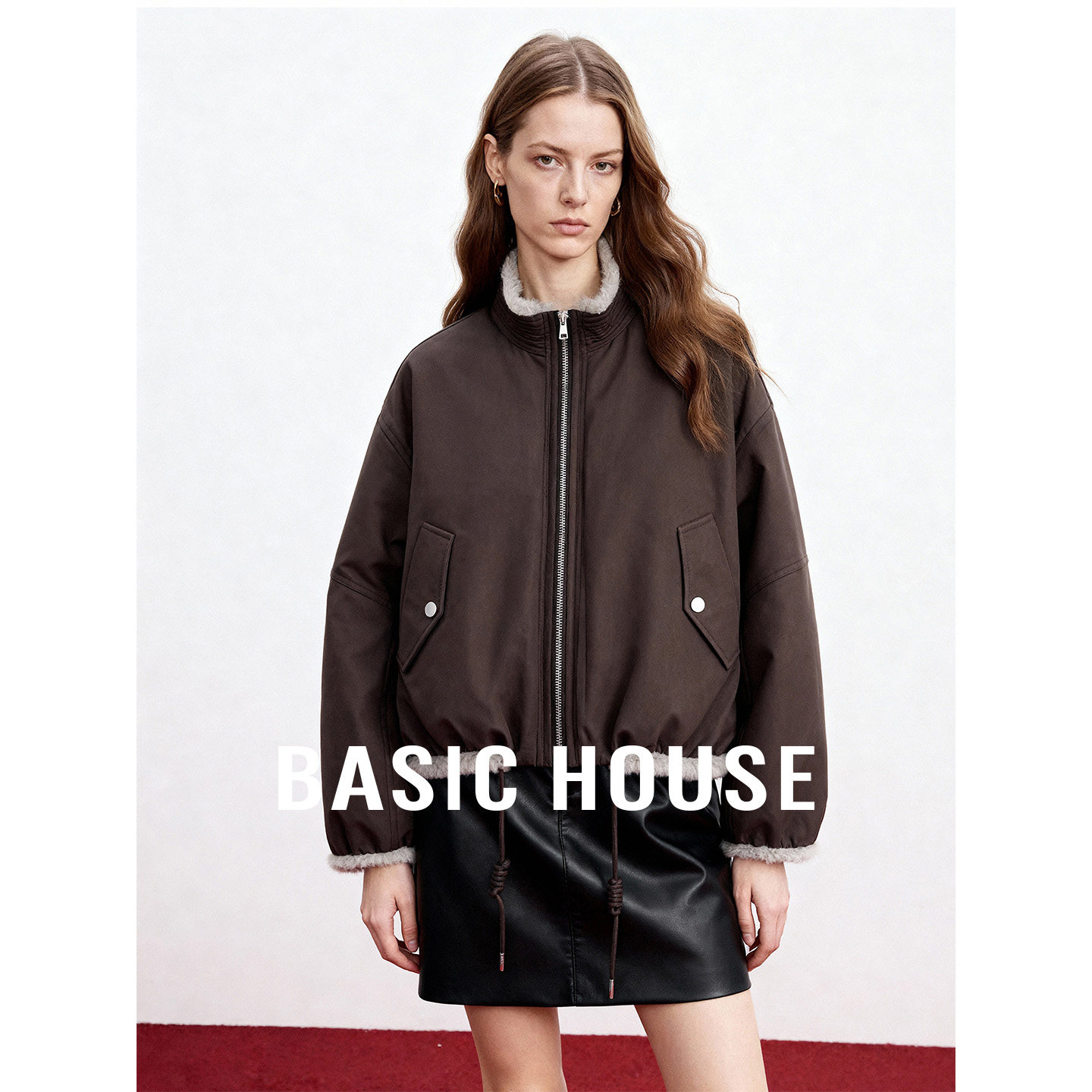 百家好26秋冬新款美拉德短款双面穿外套女加厚保暖咖啡色毛毛上衣,女装/女士精品,短外套,淘宝优惠券,粉丝福利购,淘宝优惠卷