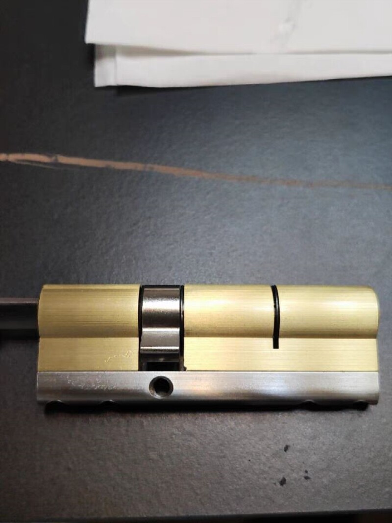 .防盗门锁心 锁心超C级家用通用型防暴力开启大门锁老式门锁锁心