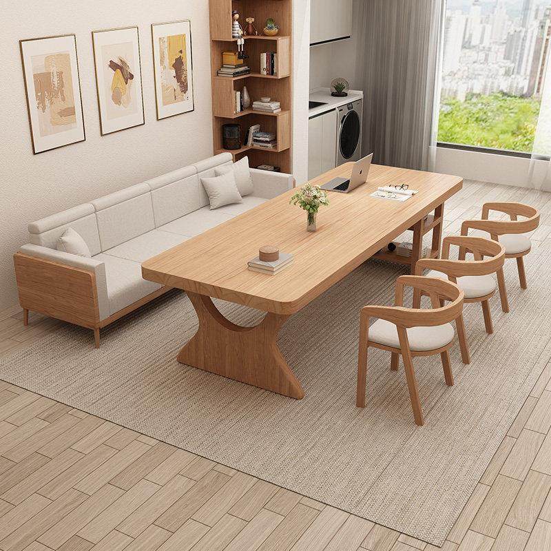 北欧实木大书桌去客厅化长桌子休闲沙发多人阅读学习桌家用工作台,3C数码配件,USB多功能数码宝,淘宝优惠券,粉丝福利购,淘宝优惠卷
