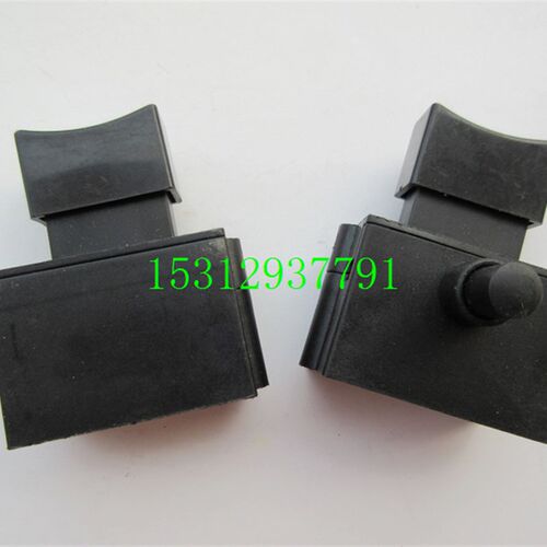 精品355 350型钢材切割机配件 10A 带锁无锁开关 手柄按钮开关