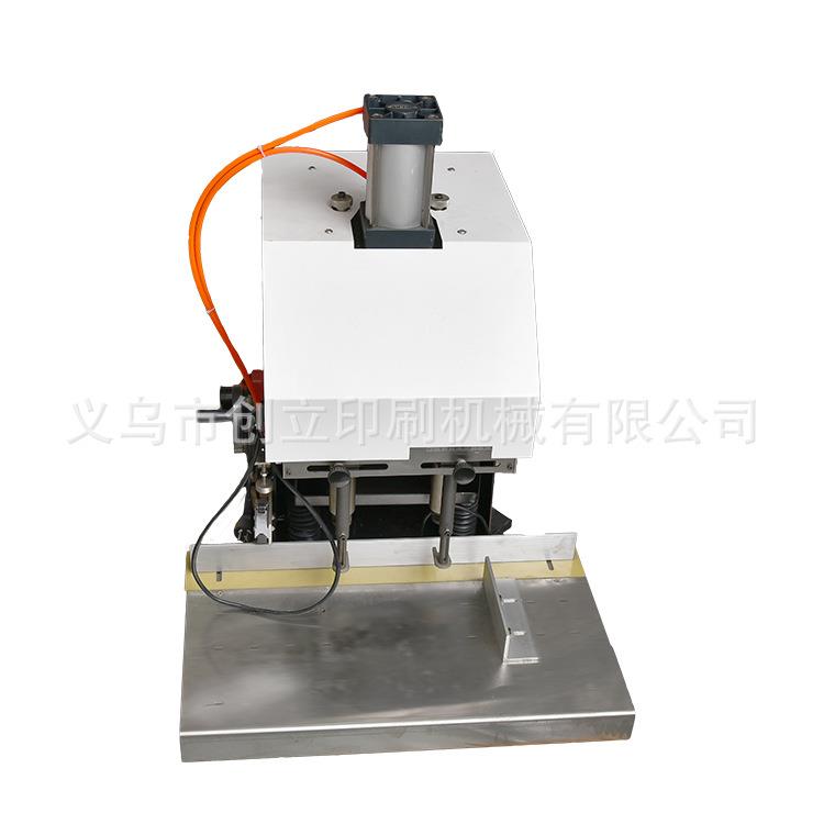 210气动双头打孔机钻孔机（孔距可调节）吊牌手提袋打孔机钻孔机