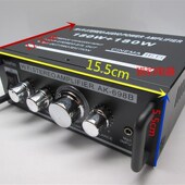 家用小功放 220伏12伏交直流 功放器电脑 功放机家用 小功放机