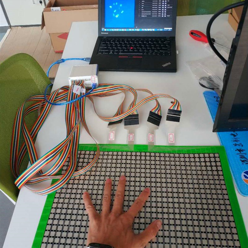 RX-M3232L 大幅面分布式柔性薄膜压力传感器及其测试系统柔希科技