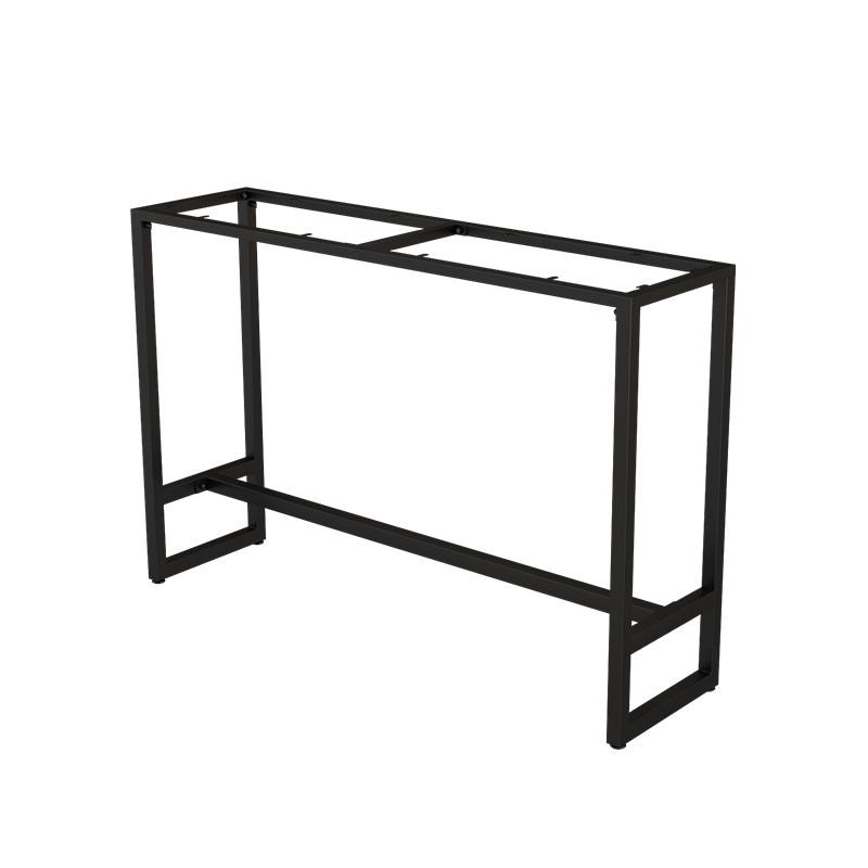 定制脚铁架铁艺吧台桌腿支架阳台桌架台架高脚桌子腿桌脚简易架子