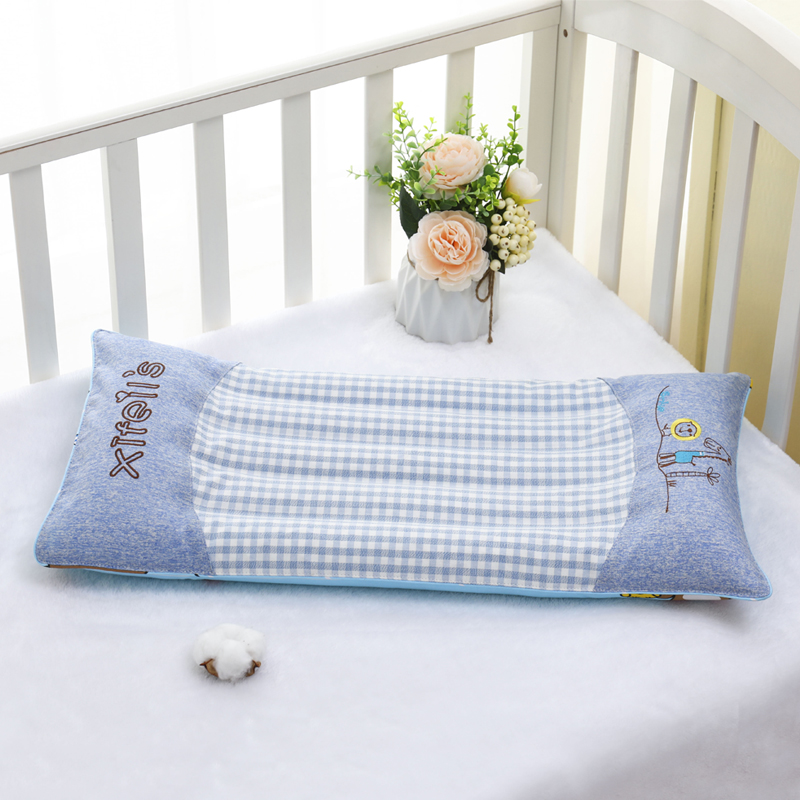 儿童纯棉枕头套30x50 32x62 32x70宝宝幼儿园小学生四季通用枕套