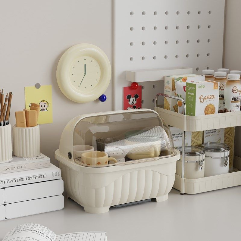 宝宝奶瓶收纳箱沥水架带盖防尘放婴儿辅食工具餐具水杯碗筷收纳盒,婴童用品,奶瓶储存盒/奶瓶盒,淘宝优惠券,粉丝福利购,淘宝优惠卷