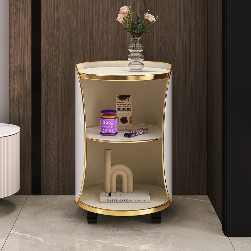 沙发边几轻奢高级感2024新款客厅可移动小茶几现代简约收纳储物柜