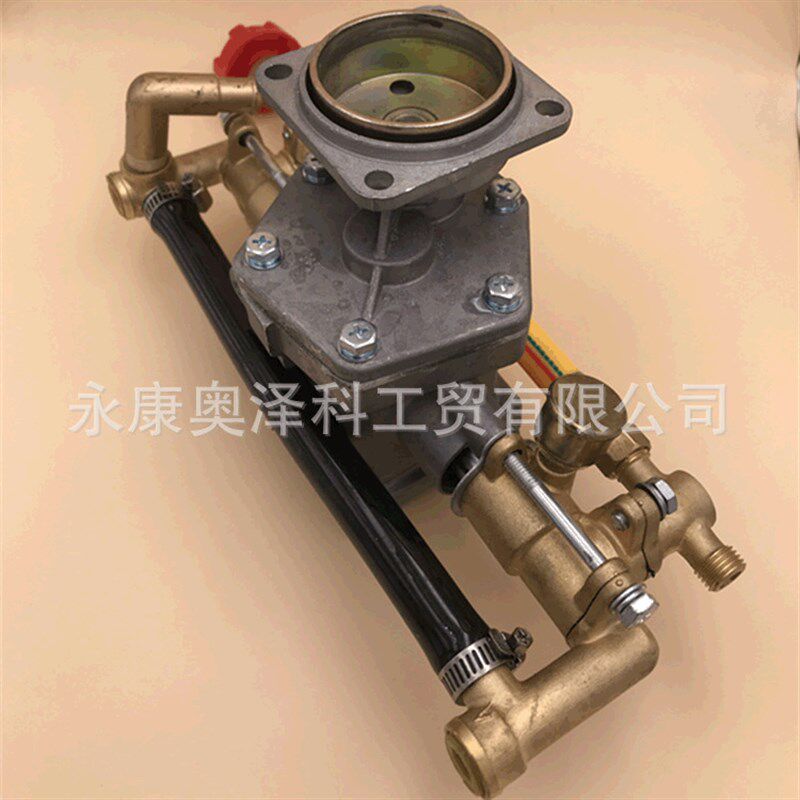 机动背负式喷雾器药泵双缸柱塞药泵喷雾灌溉高压泵头农药泵体配件