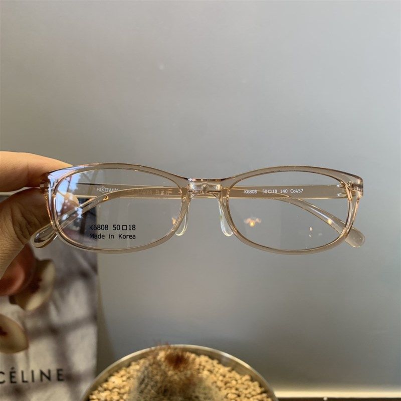 超轻小脸眼镜框女款近视韩国文艺全框眼镜架小框带鼻托防滑潮