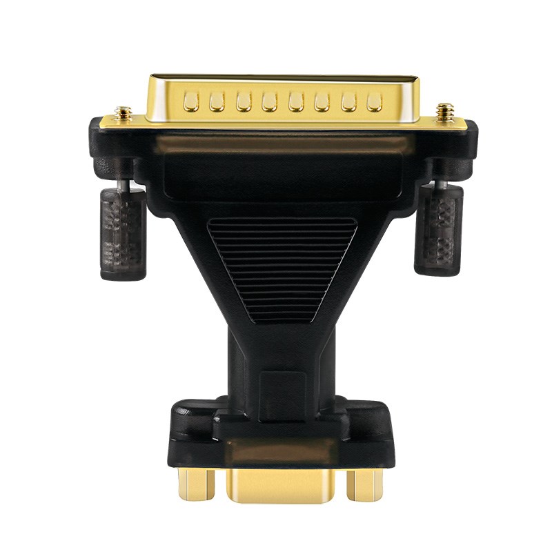 帝特 USB转232串口线公头数据线工业级DB9针转db25针电脑打印切割