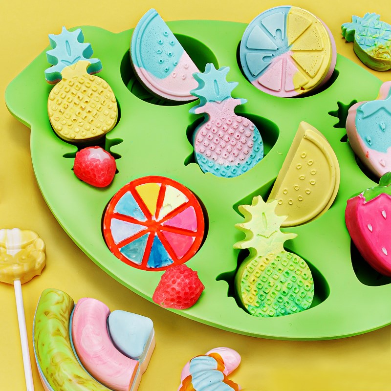 果冻蜡捏捏乐火漆印章装硅胶模具电熔炉儿童手工diy材料包