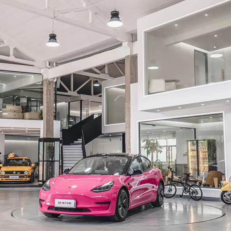 汽车旋转台S店地台拍摄展示调头转盘0度电动升降舞台圆形方形